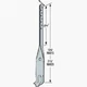Simpson Strong Tie MAB15Z ZMAX Galvanized 18-Gauge Mudsill Anchor, FREE SHIPPING
