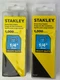 2 Packs Stanley TRA704A  1/4'' Heavy Duty Wide Staples (1000 per Pack)
