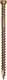 GRK 119079 RT #8 by 2-1/2-inch HandyPak Composite Screws, (100 per Pack)