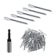 aokansha 100Pack Eye Lag Screws for Wood 2" Eye Lag Screw with 1Pcs Eye Lag D...
