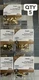 5-pack lot 20/PC National Hardware N260-113 picture hangers 50LB brass