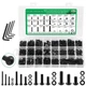 860PCS Metric M2 M3 M4 M5 860pcs B, 860Pcs Black Hex Button Head 