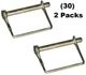 Double HH Mfg. 41980  2ct  5/16" x 2-1/4" Square Wirelock Hitch Pins - 30 Packs