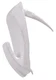 Hillman 122392 Medium Wall Biter Picture Hangers White Pack of 1, 