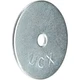 The Hillman Group 290009 Fender Zinc Washers, 3/16-Inch x 1-1/2-Inch, 100 Piece
