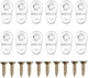 YARNOW 20 Pcs Glass Retainer Clips Kit Door Glass... 