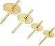OOK 59243 Picture Hangers, Art One Step Installation, Brass 