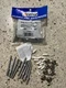 Bertha Hurricane Hardware Male Panelmate Kit and Wing nuts Tips 157477 New 21 P