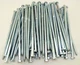 (25) Hex Head 3/8 x 9" Lag Bolts Zinc Plate Wood Screws A307