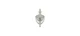 Deltana DKV6RU15 Door Knocker-Viewer, Victorian Rope in Brushed Nickel