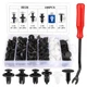 100PCS Car Bumper Push Retainer Clips & Nylon Fasteners Rivet Kit, 6 Sizes Ca...
