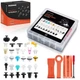 A-Premium 310 PCS Bumper Retainer Clips Plastic Rivets Push Retainer Kit 31 S...