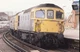 35mm Railway Slide Class 33 33106 Arriving Clapham Junction 24/9/1988
