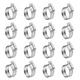 WINL Stainless Steel Hose Clamps - 16 Pack Worm Gear Drive Hose Clamps SAE 12...