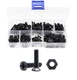 binifiMux M3 Screws Kit, 360pcs (7 Sizes) M3-0.5mm Black One Size, 