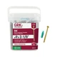 GRK Fasteners R4&trade; #9 x 3-1/8 Inch, Multi-Purpose Framing Screws, 425 PCS, Rust