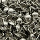 decotacks&reg; Silver Finish Upholstery Nails/Tacks 7/16in - 500 Pcs Nickel/Silve...