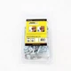 FastCap PowerHead Wood Screws with Flat Head - Self-Tapping 3 inches, Zinc 