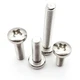 10Pcs M2 M3 M4 M5 304 Cross Disk / Round Head Machine Screw Bolt