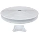 Automotive Authority White Vinyl 1" Insert Molding Trim Screw Cover RV Camper...