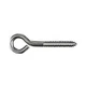 National Hardware N220-780 Lag Screw Eye, Stainless Steel, 1/4 x 5 In. -