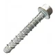 SANTIE HD 1/2 in. x 6 in. ZincPlated HeavyDuty Screw Anchor 10Pack