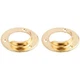 (2-2pk)-National Hardware 1-3/8 In Satin Brass Steel Closet Rod Socket N191-151
