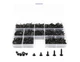 1000pcs M2.3 M2.6 Truss Head Self-Tapping Screws, Wafer and Pan Washer Screw,...