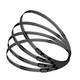 BOTTEN 4pcs Black Hose Clamp,6-7 Inch(155-178mm)304 Hose Clamps Stainless Ste...