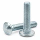 BULK BOX! 3/8"-16x5" Carriage Bolts A307 Grade A Zinc CR+3 225pcs
