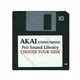 Akai S5000 / S6000 Floppy Disk Pro Sound Library Choose Your Disk