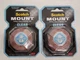LOT OF 2! 3M Scotch Mount Clear Mounting Double-Sided Tape 15 LB 1 INX60 IN-N10