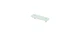 Deltana BBS1575-26 15-3/4" Length Sobe Series Frosted Glass Shampoo Shelf Chrome