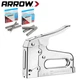 Arrow T50 Heavy Duty Staple Gun Kit With 3750PC T50 1/4" 3/8" 1/2" Steel Staple