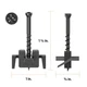 CAMO WEDGECLIPS Hidden Deck Fasteners (90 ct)