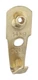 National Hardware Brass-Plated Picture Hanger 30 lb 4 pk