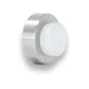 EVI Herrajes | Wall Door Stop | 1,37x0,7" | Stainless Steel Solid Body | Adhe...