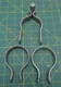 Two Chain Link Fence Brace Bands 2-1/4" Hole, Post Hinge 2-3/8"