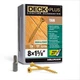 HILLMAN Deck Plus No. 8 x 1-5/8" Tan Star Flat Head Exterior Deck Screws 1 lb