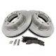 Disc Brake Kit-Ceramic Brake Pad and Rotor Kit TRQ BKA14222 Disc Brake Kit-Ceramic Brake Pad and Rotor Kit TRQ BKA14222