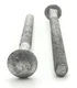 Hillman Carriage Bolt, Steel, 1/2-13 x 6-In., 25-Pk.