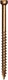GRK 117760 #9 by 4-inch HandyPak Finish/Trim Screws, (50 per Pack)