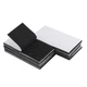 Melsan 2x4 Inch Adhesive Square Hook and Loop Tape - 12 Sets - Sticky Back Fa...