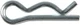 BOLT BREMBO STYLE BRAKE PIN CLIPS 25/PK PART# 236HITCH NEW
