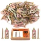 Rustark 200Pcs Drywall Anchor Kit, Steel Self-Drilling Anchors with Zinc Plat...