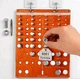 Everkeen Nut and Bolt Thread Checker, Standard & Metric 42 Hole, Screw Size T...