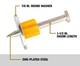 DEWALT 1-1/2&rdquo; Washered Drive Pins 7/8&rdquo; | DDF3061300 | 2 Packs - 200 Total Ct
