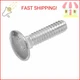 Hillman 239976 Carriage Bolt, 3/16 x 1-1/2-Inch, Steel, Zinc-Plated, Silver, 100
