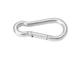 Campbell #2450 1/4" Spring Snap Link, Steel, Zinc Plated, Upc Tagged (T7645006)