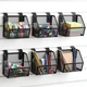 6 Set Slatwall Bins with Metal Hooks Mesh Slat wall Mounted Hanging Holder Sl...